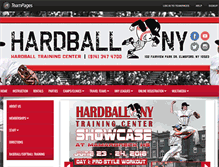 Tablet Screenshot of hardballny.com